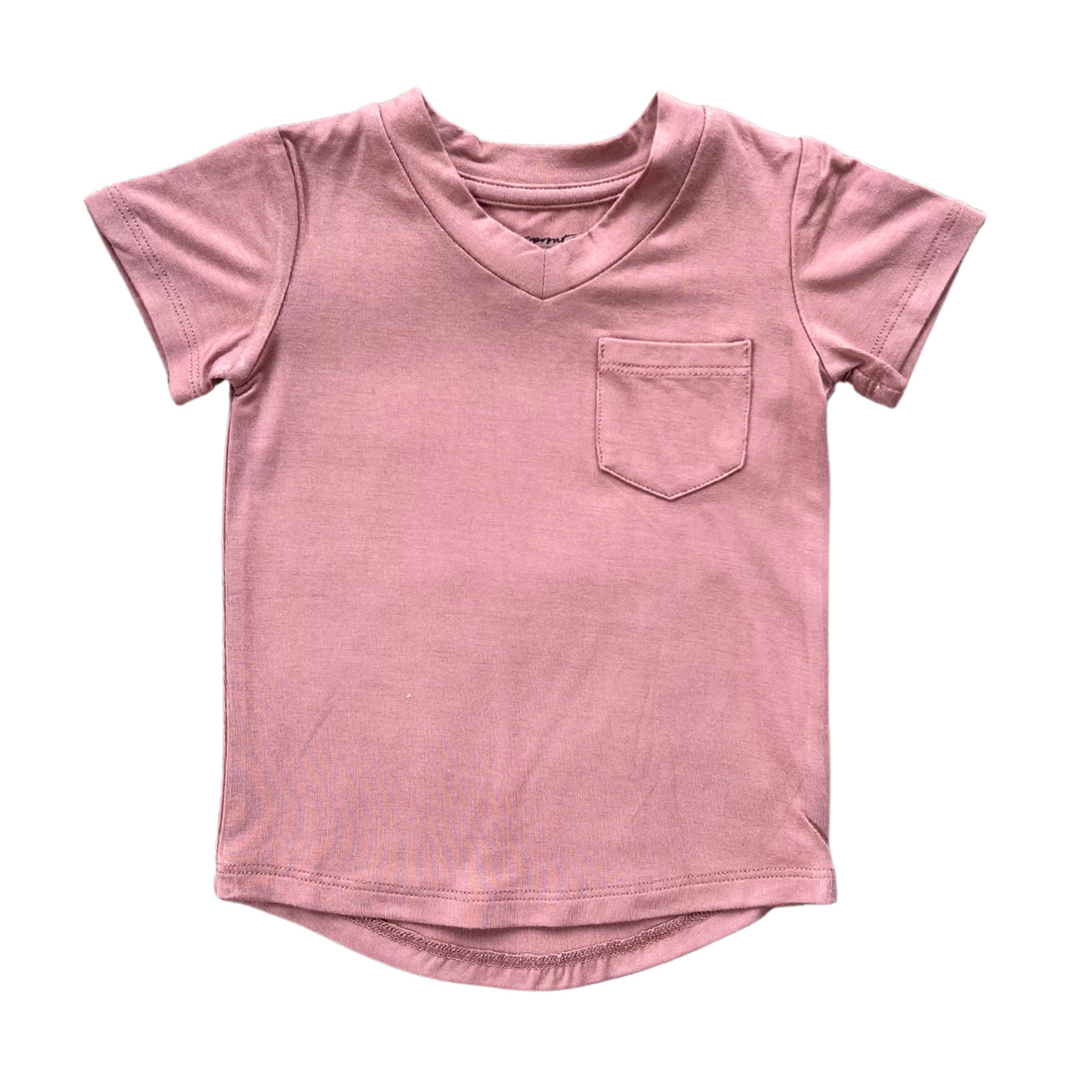 V-Neck Pocket Tee - HoneyBug 