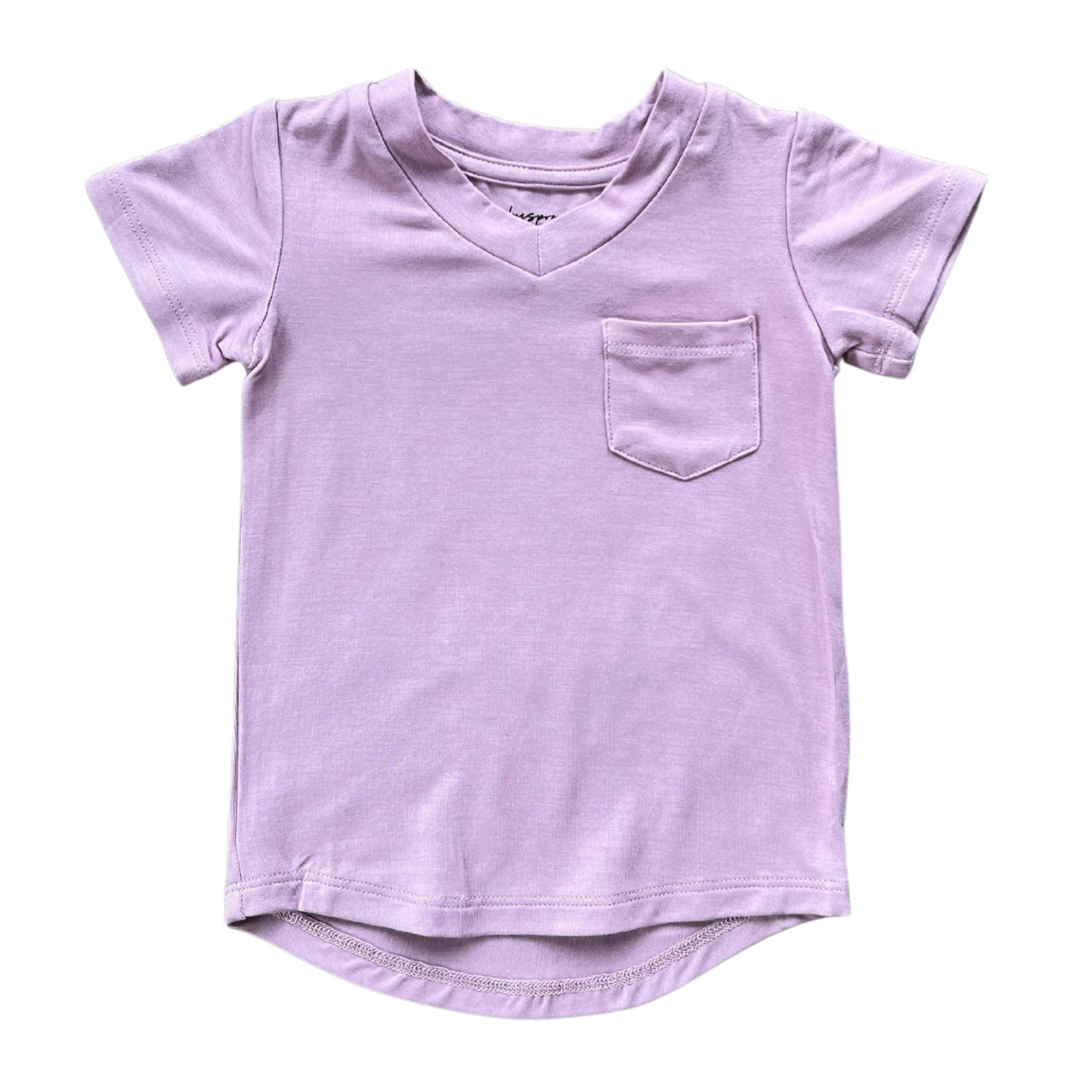 V-Neck Pocket Tee - HoneyBug 