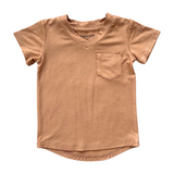 V-Neck Pocket Tee - HoneyBug 