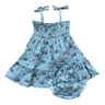 Tiered Mini Dress Set - HoneyBug 