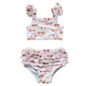 Girl's Two-Piece Swim Set - HoneyBug 