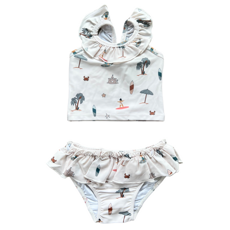 Girl's Two-Piece Tankini Swim Set - HoneyBug 