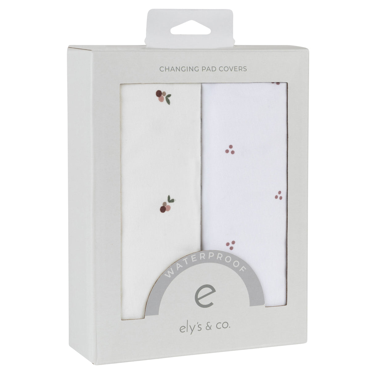 Waterproof Changing Pad Cover | Cradle Sheet Set - Lavender Berry - HoneyBug 