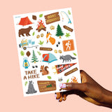 Happy Camper Tats - 44 Foil Temporary Tattoos