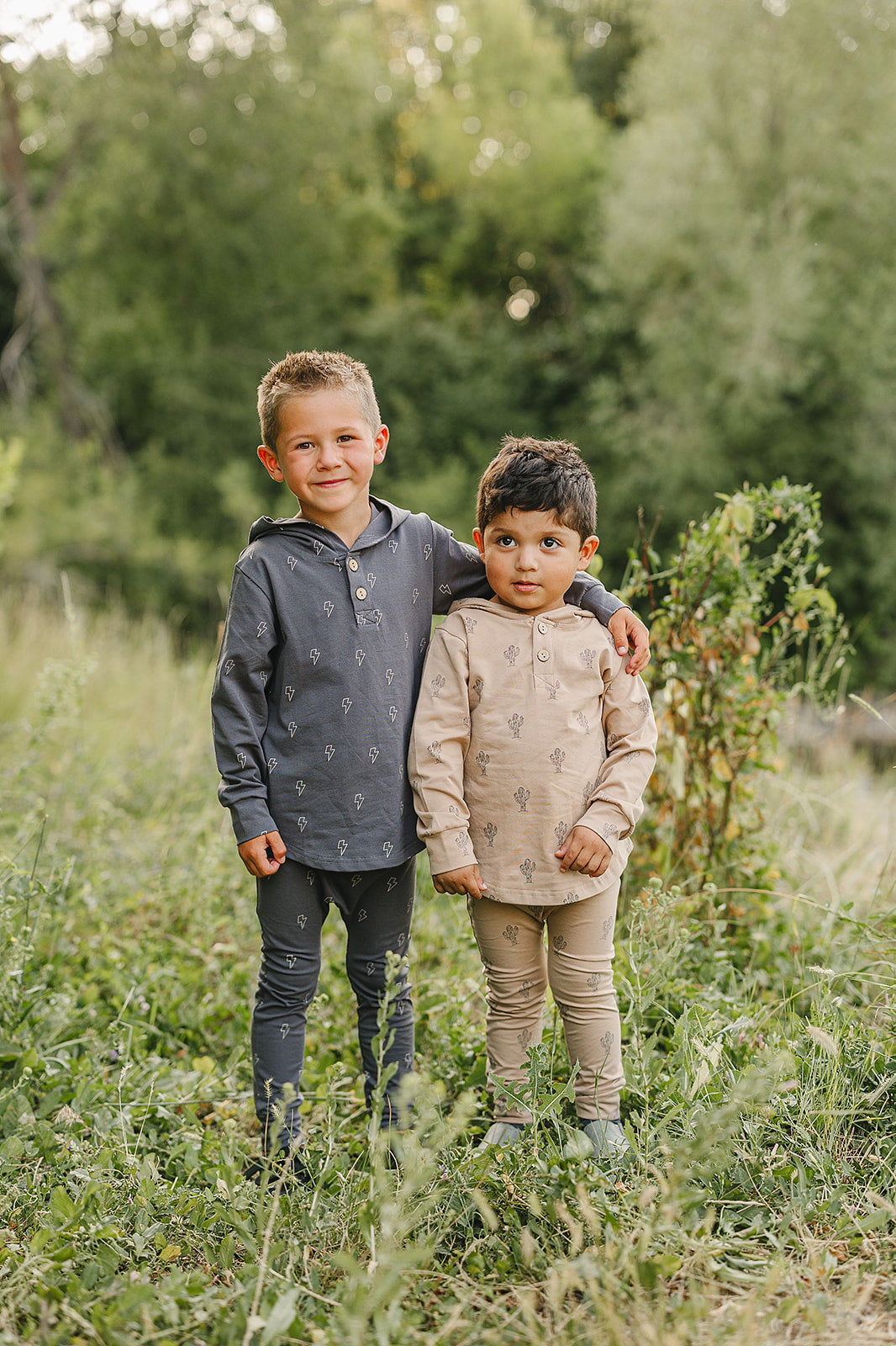 Cactus Hooded Set - HoneyBug 