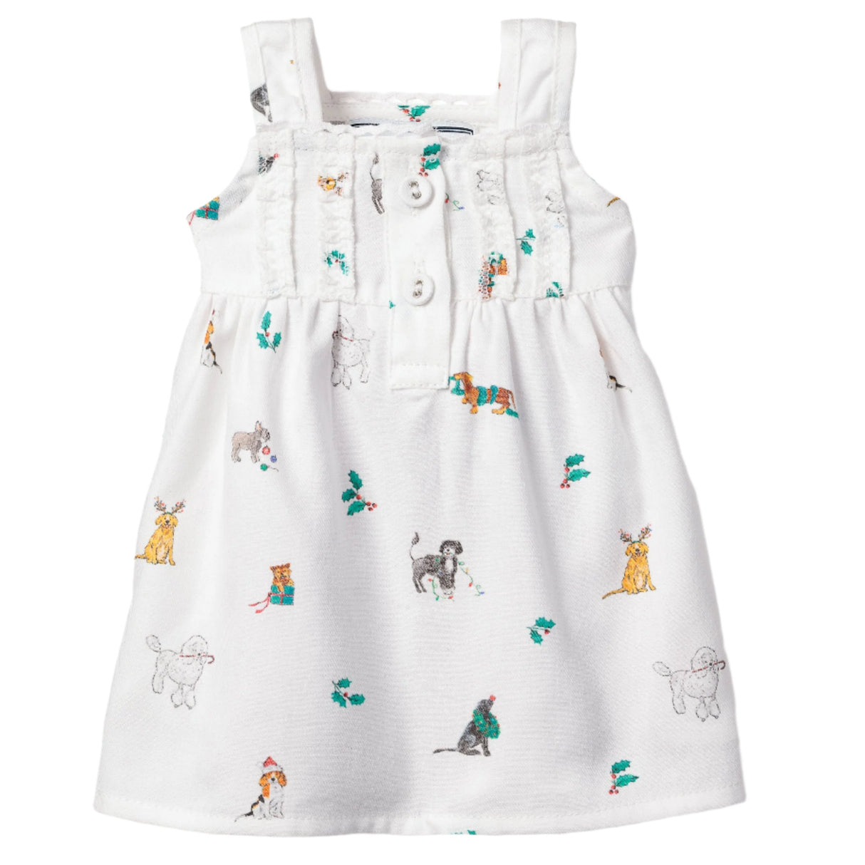 Doll Twill Nightgown in Jingle Paws