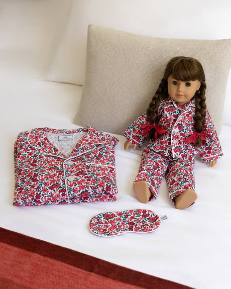 Doll Twill Pajamas in Fleurs des Bois