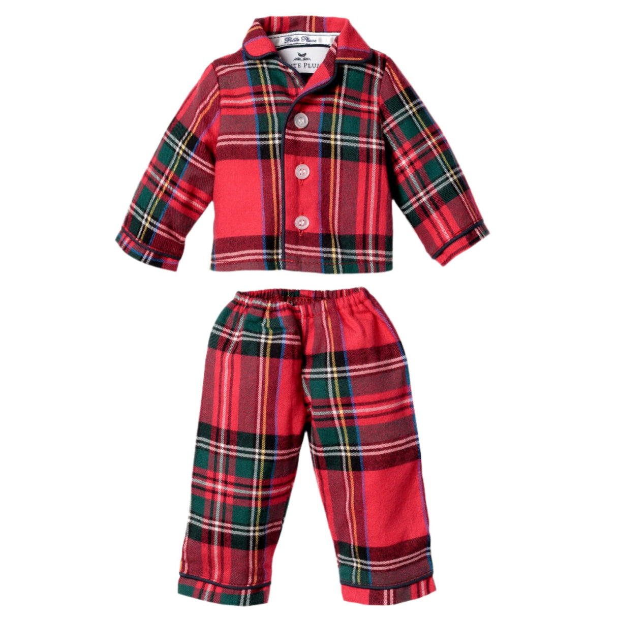 Doll Pajamas in Imperial Tartan