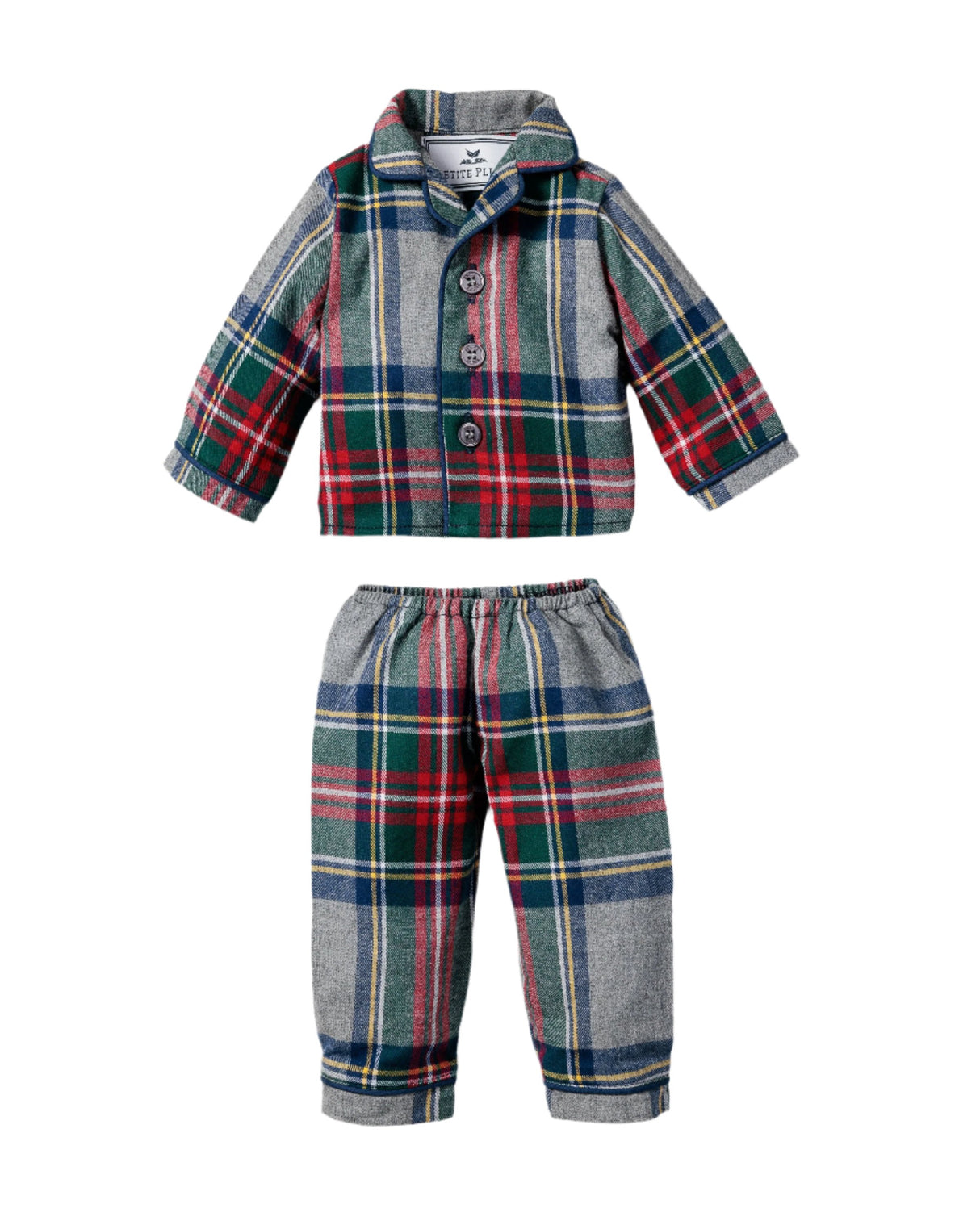 Doll Brushed Cotton Pajamas in Westminster Tartan