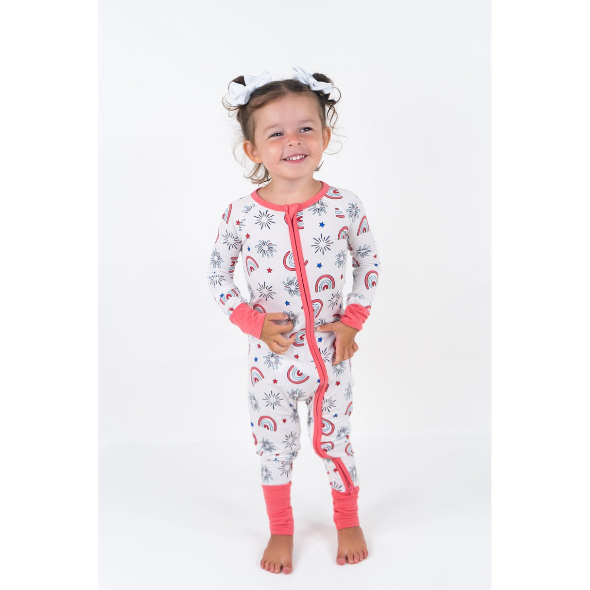 Porter in the USA Dream Romper - HoneyBug 