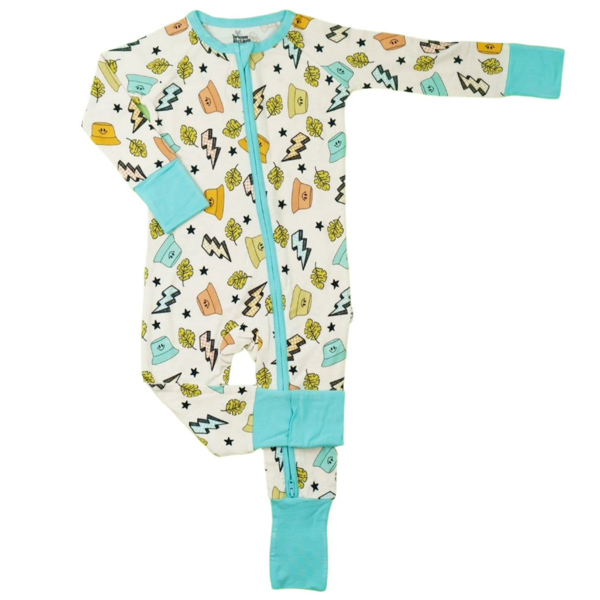 BOLTING TO THE BEACH DREAM ROMPER - HoneyBug 