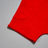 100% Peruvian Pima Cotton Shorts in Engine Red - HoneyBug 
