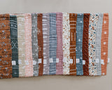 Rust Mudcloth Burp Cloth - HoneyBug 