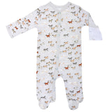 Bamboo Blend Footie - Wild Horses - HoneyBug 