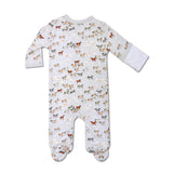 Bamboo Blend Footie - Wild Horses - HoneyBug 