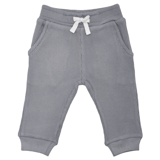 Waffle Joggers - Smoke - HoneyBug 