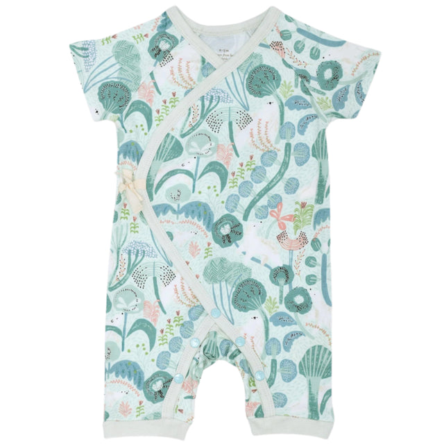 Bamboo Blend Kimono - Minty Bear Bloom - HoneyBug 