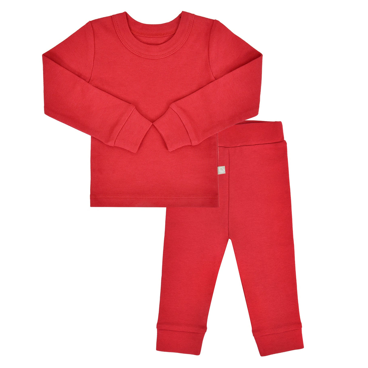 baby pajamas | scarlet red - HoneyBug 