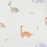 Dinosaur Pattern Printed Knit Blanket - HoneyBug 