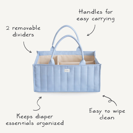 Diaper Caddy - Pastel Blooms