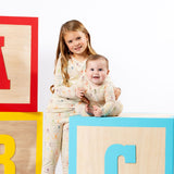 Dino ABC Bamboo Kids Pajamas - HoneyBug 