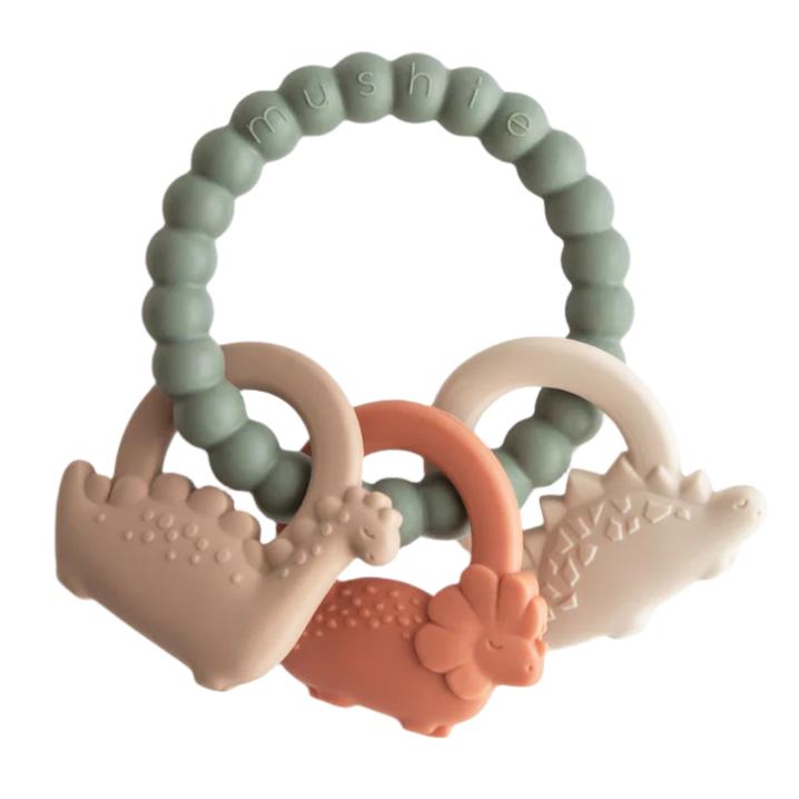 Dino Teething Ring - HoneyBug 
