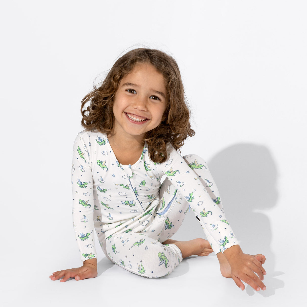 Dragon Bamboo Convertible Footie - HoneyBug 