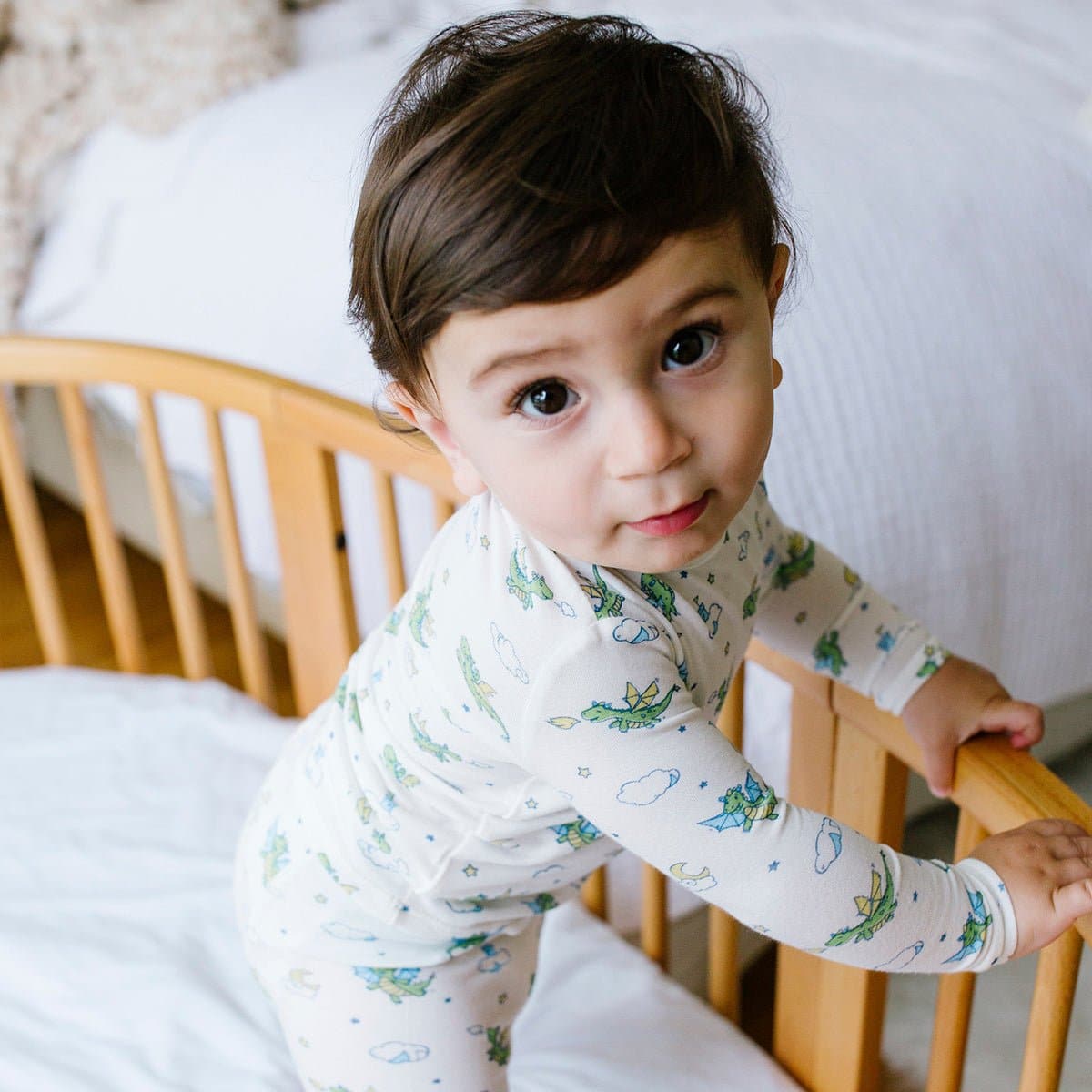 Dragon Bamboo Convertible Footie - HoneyBug 