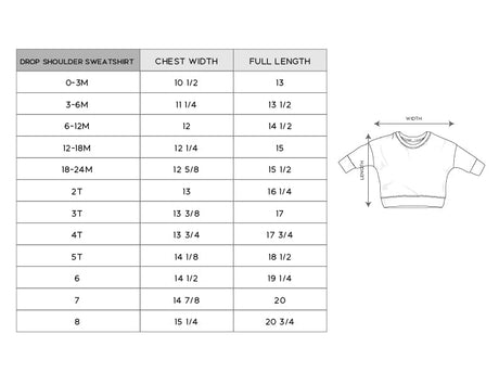 Drop-Shoulder Pullover - HoneyBug 