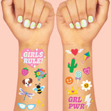 GRL PWR Tats - 104 Foil Temporary Tattoos