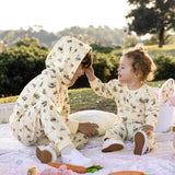 Bunny Workshop French Terry Daywear Romper - HoneyBug 
