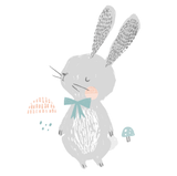 graphic tee | spring bunny