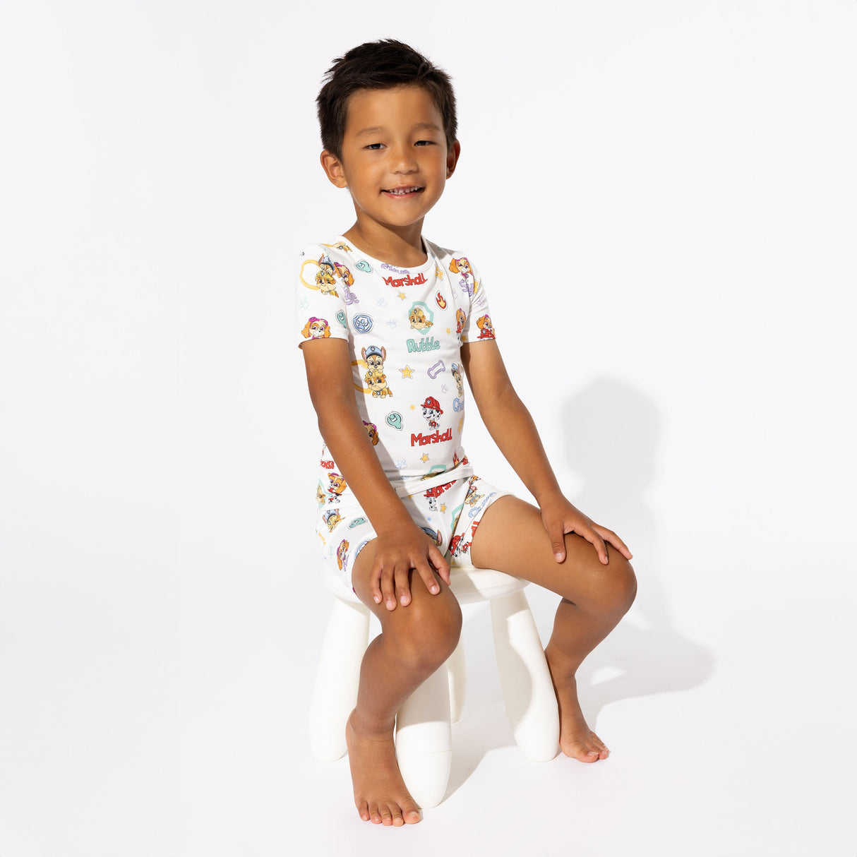PAW Patrol: Playful Pups Bamboo Kids Pajama Short Set - HoneyBug 