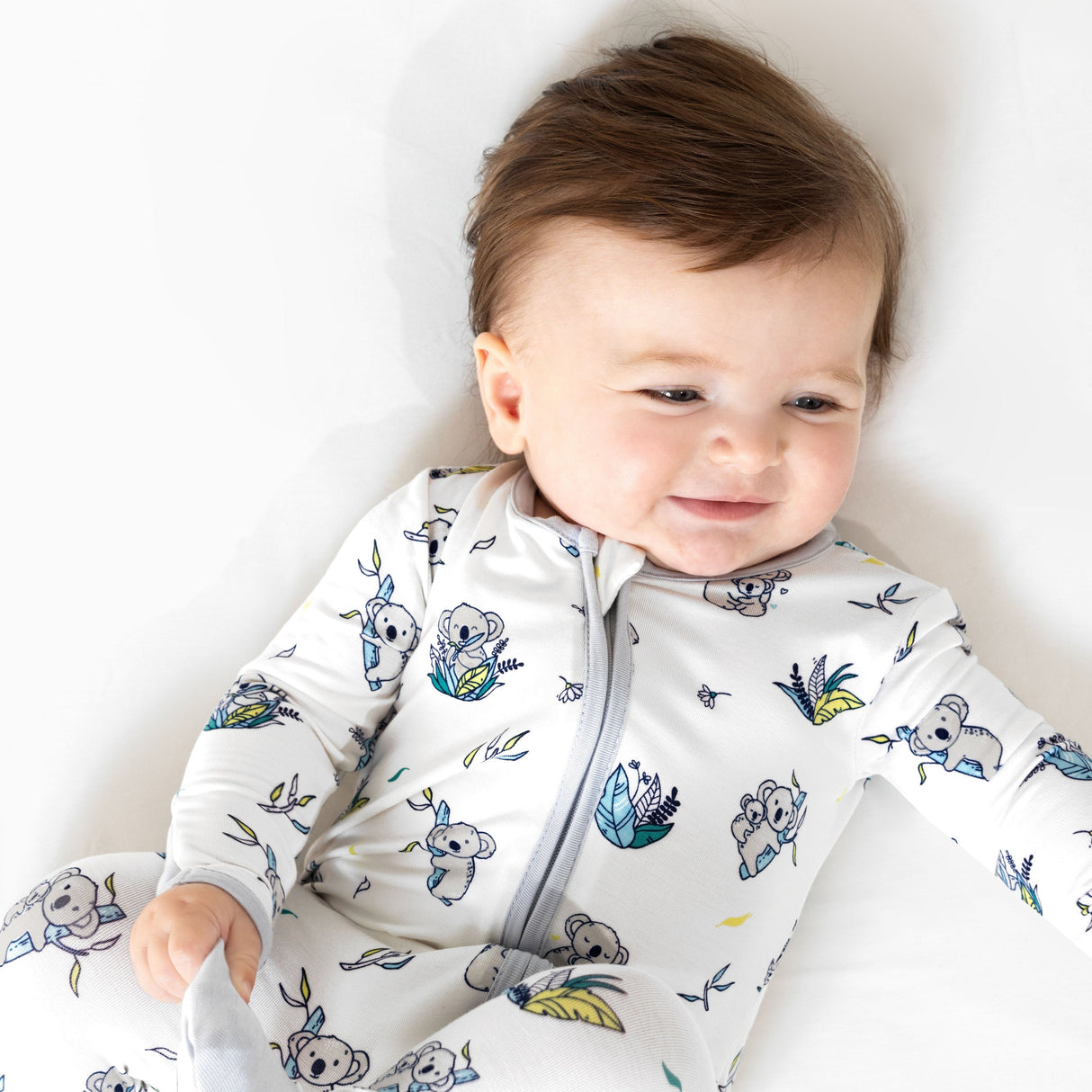 Koala Bamboo Convertible Footie - HoneyBug 