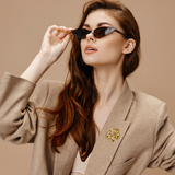 Anita Flower Brooch - HoneyBug 