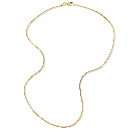 Desi Herringbone Chain Necklace - HoneyBug 