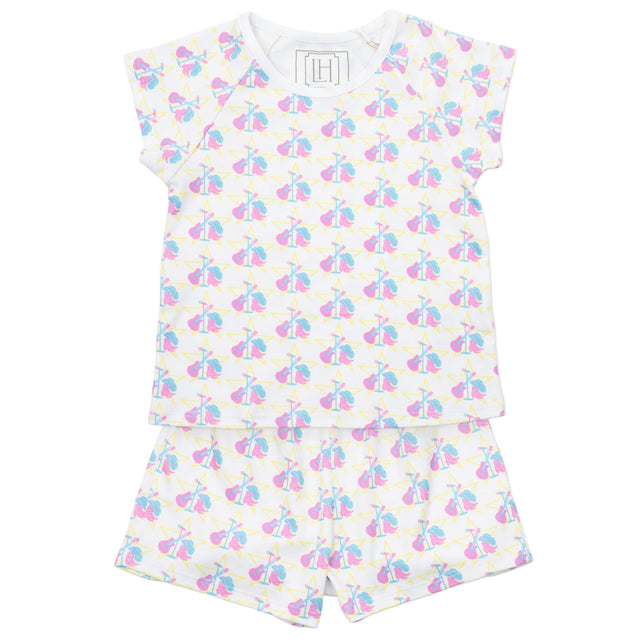 Emery Girls' Short Set - Music Superstar - HoneyBug 