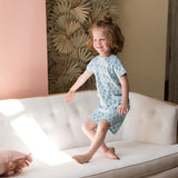 Blue Sea Turtle Tee - HoneyBug 