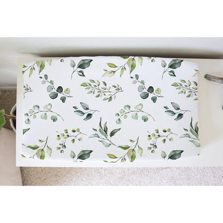 Changing Pad Cover - Eucalyptus - HoneyBug 