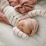 Cotton Muslin Swaddle Blanket - Dusty Rose