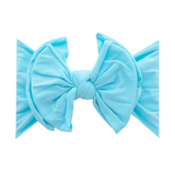 Baby Bloom Bows: Aqua - HoneyBug 