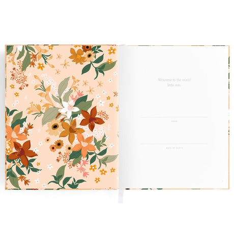 Baby Book- Floral - HoneyBug 