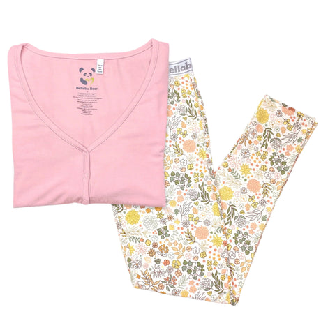 Fall Floral Bamboo Women's Pajama Set - HoneyBug 