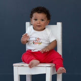 graphic bodysuit | joy dog - HoneyBug 