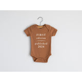 First Edition Published 2024 Baby Bodysuit - HoneyBug 