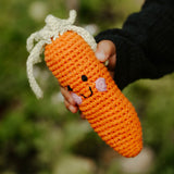 Pretend Play Food Rattle -  Carrot