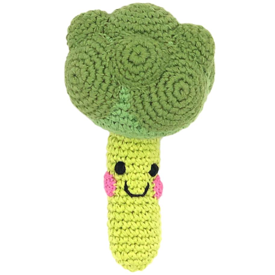 Pretend Play Food Rattle -  Broccoli