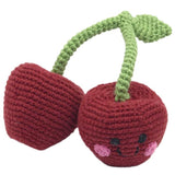 Pretend Play Food Rattle - Red Cherry