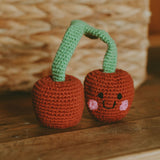 Pretend Play Food Rattle - Red Cherry