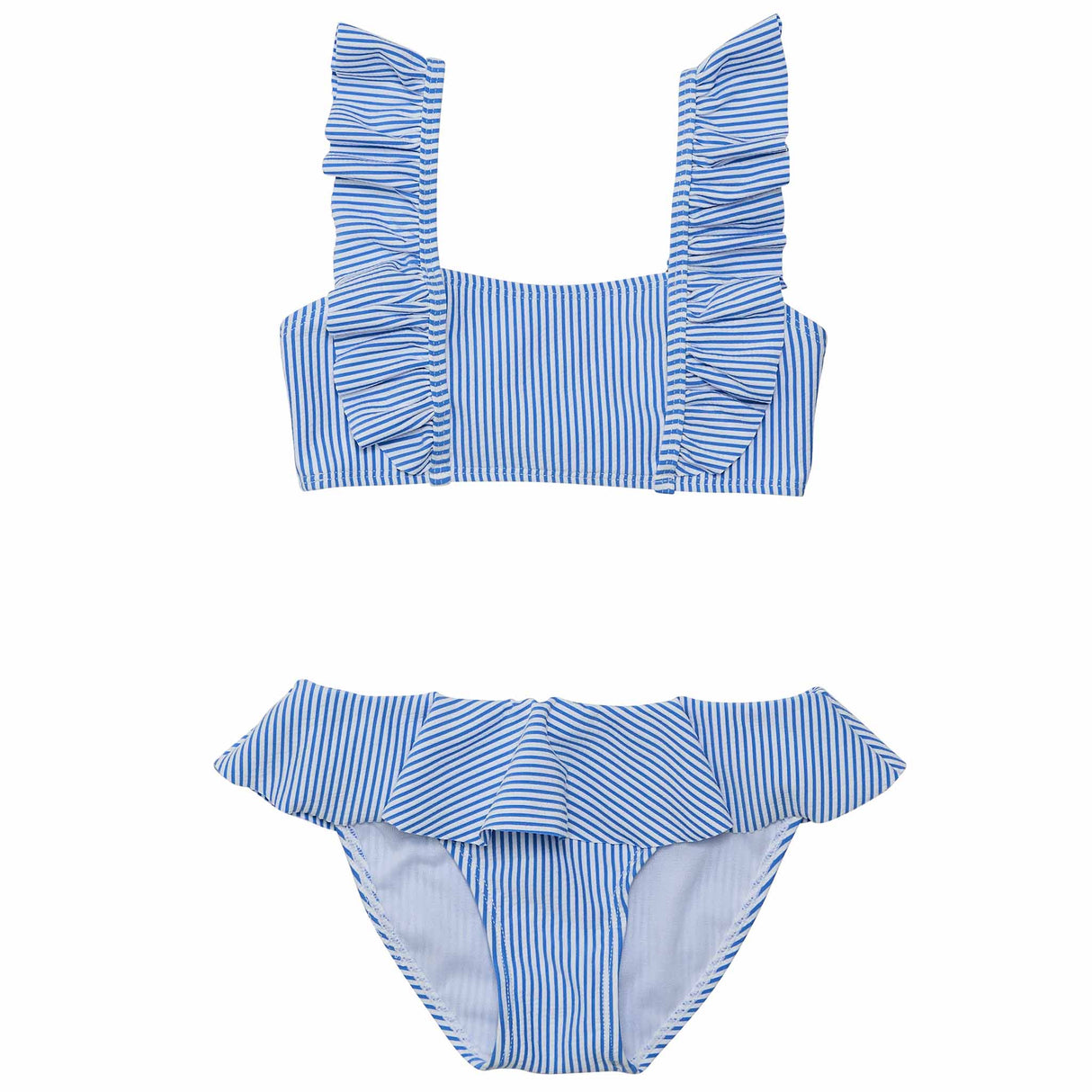 Parisian Summer Frilled Bikini - HoneyBug 